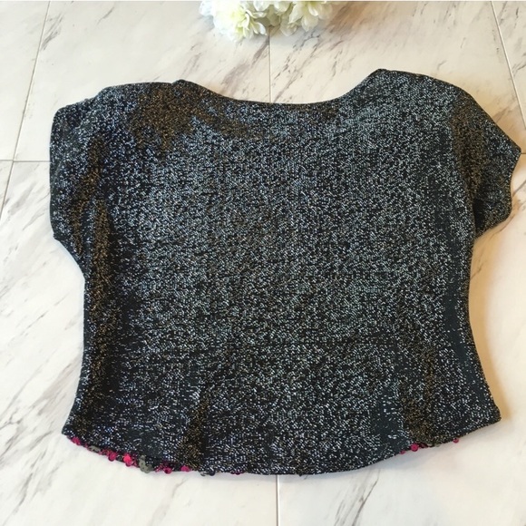 Vintage Joseph II | Sequenced Rainbow Striped Top - Picture 5 of 7